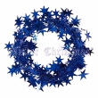 Новогодняя мишура, цвет: синий, 300 см M-17B Новогодняя продукция Mister Christmas 2009 г ; Упаковка: пакет инфо 8282d.