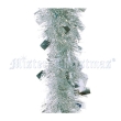 Новогодняя мишура, цвет: серебристый, 270 см M24S Новогодняя продукция Mister Christmas 2009 г ; Упаковка: пакет инфо 8311d.